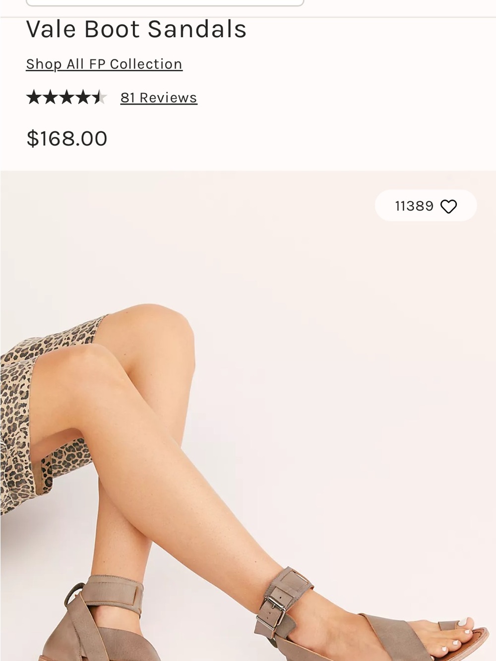Free People Taupe Crisscross Ankle-Strap Sandals - Picture 2 of 9